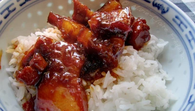 travers de porc au caramel (facile)