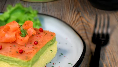 Truite, polenta et Saint Félicien