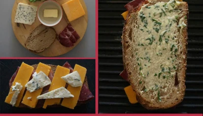 un croque-monsieur revisité