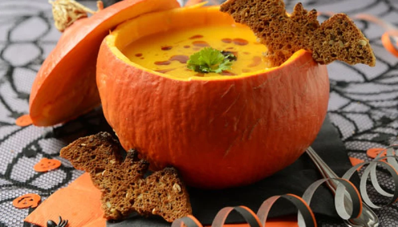 velouté au potiron (spécial Halloween)