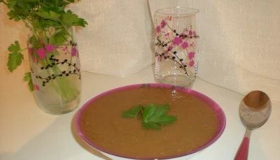 Velouté d'aubergines