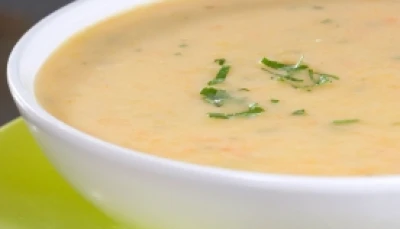 Velouté d’endives et de pommes de terre