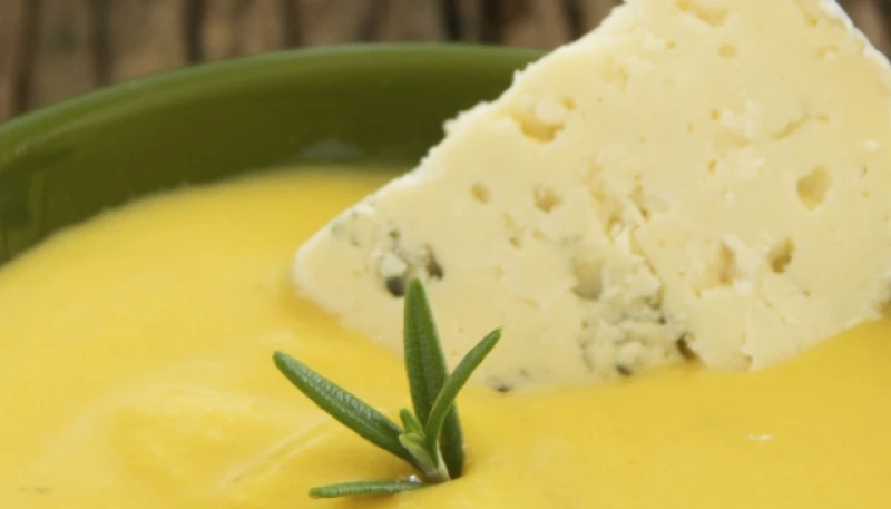 Velouté de carottes et basilic