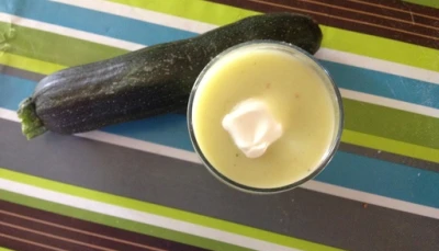 velouté de courgettes