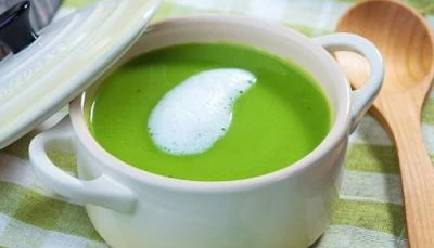 velouté de légumes verts