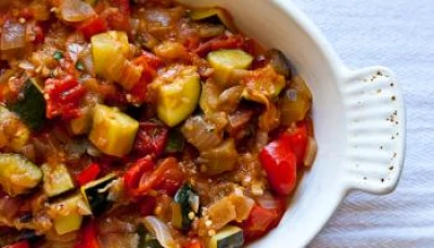 véritable ratatouille niçoise, délicieuse