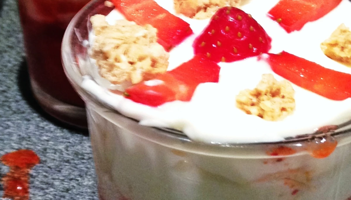 Verrine Fraise à la Mascarpone
