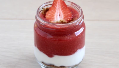 Verrines fraises-spéculoos