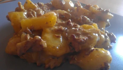 Viande hachée et patate au comté