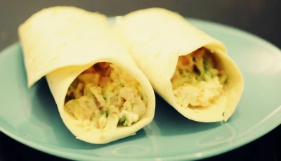 Wrap avocat/saumon/crevettes
