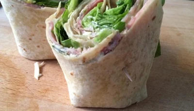 Wrap frais au jambon