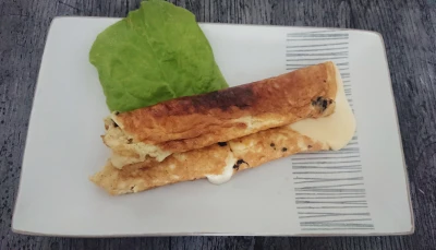 Wrap omelette/raclette