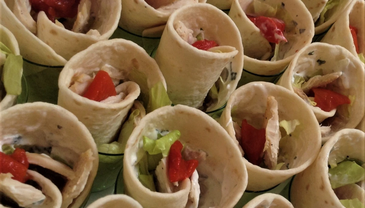 Wraps rapides au poulet