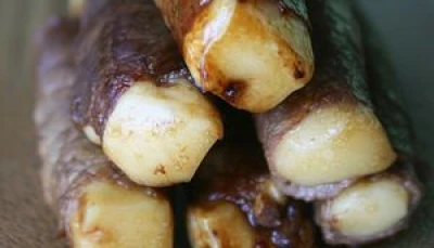 Yakitori de boeuf au fromage