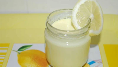 Yaourts au citron ( avec yaourtiere)