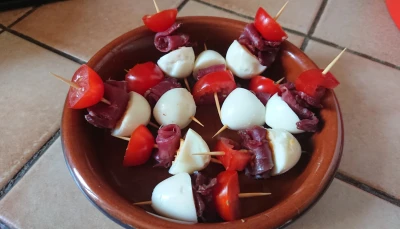 Brochettes au magret