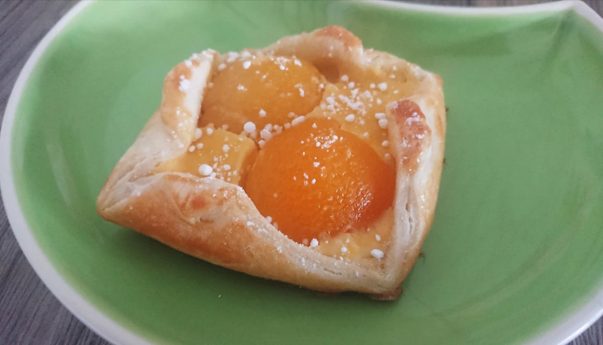 Feuilleté à l'abricot