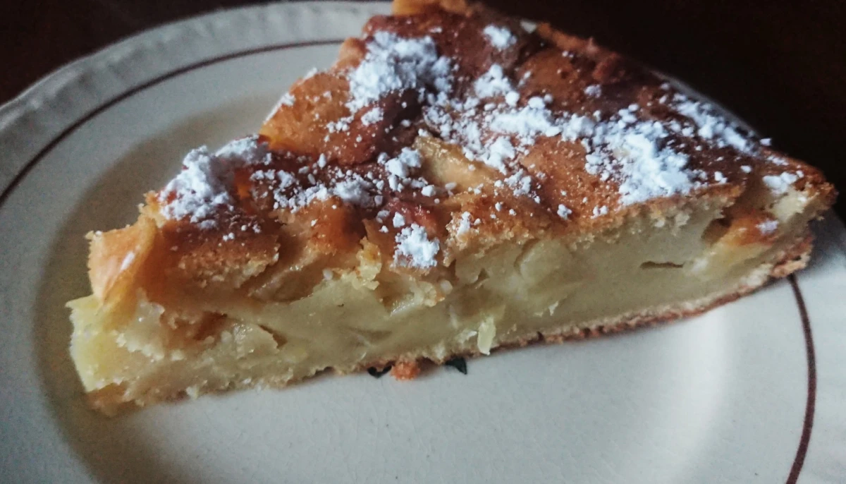 Moelleux vanille et pommes caramélisées