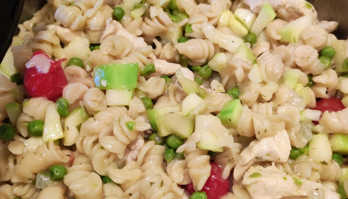 Pastasotto légumes poulet