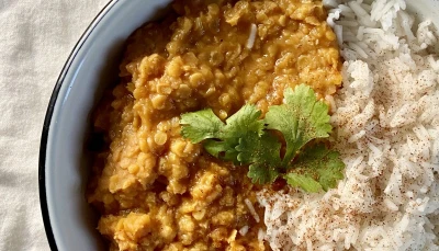 Dhal de lentilles corail