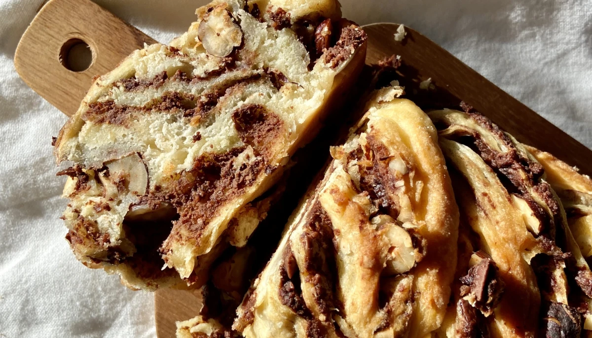 Babka choco-noisettes