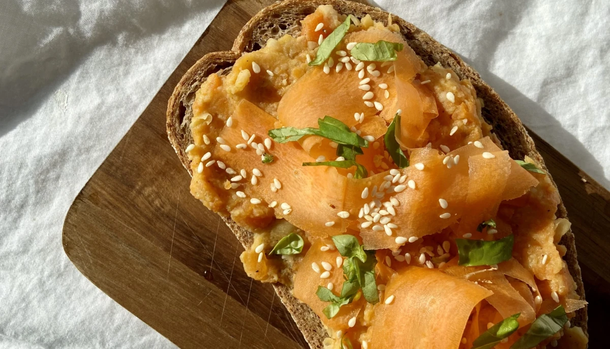 Tartinable de carottes et haricots blancs