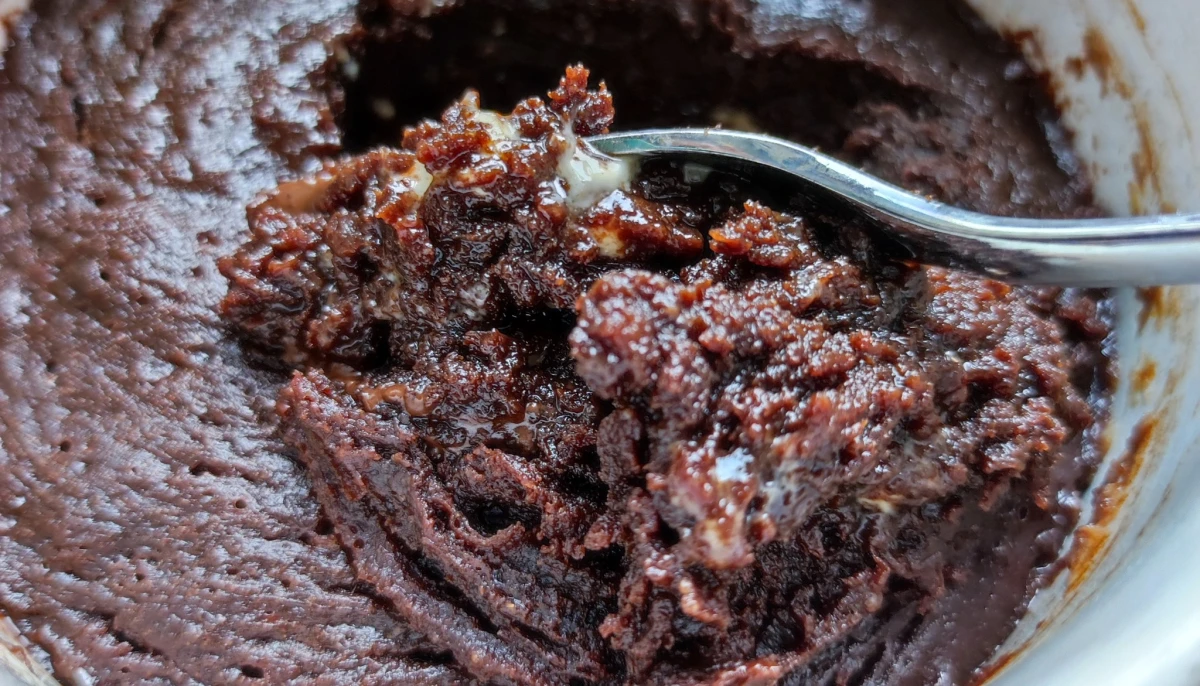 Mugcake au chocolat fondant