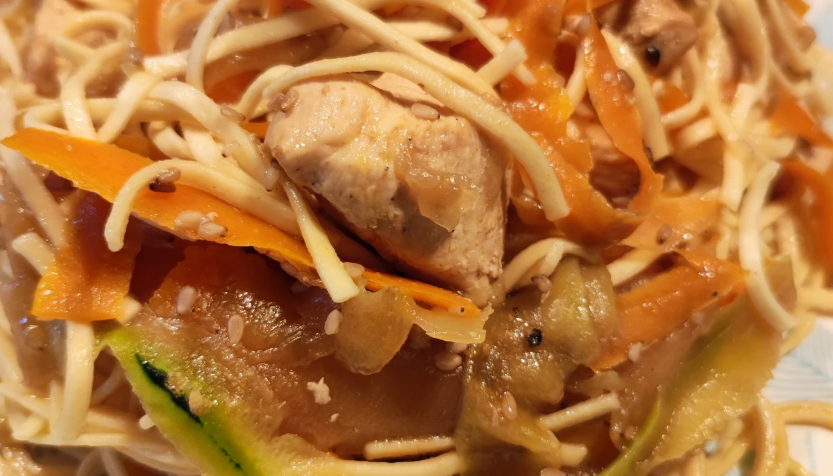 Nouilles façon wok