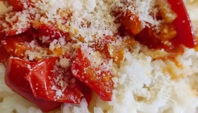 Riz au concassé de tomates