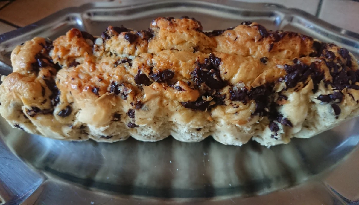 Gâteau aux craquelures de chocolat