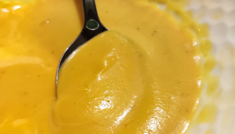 Velouté de butternut au curry