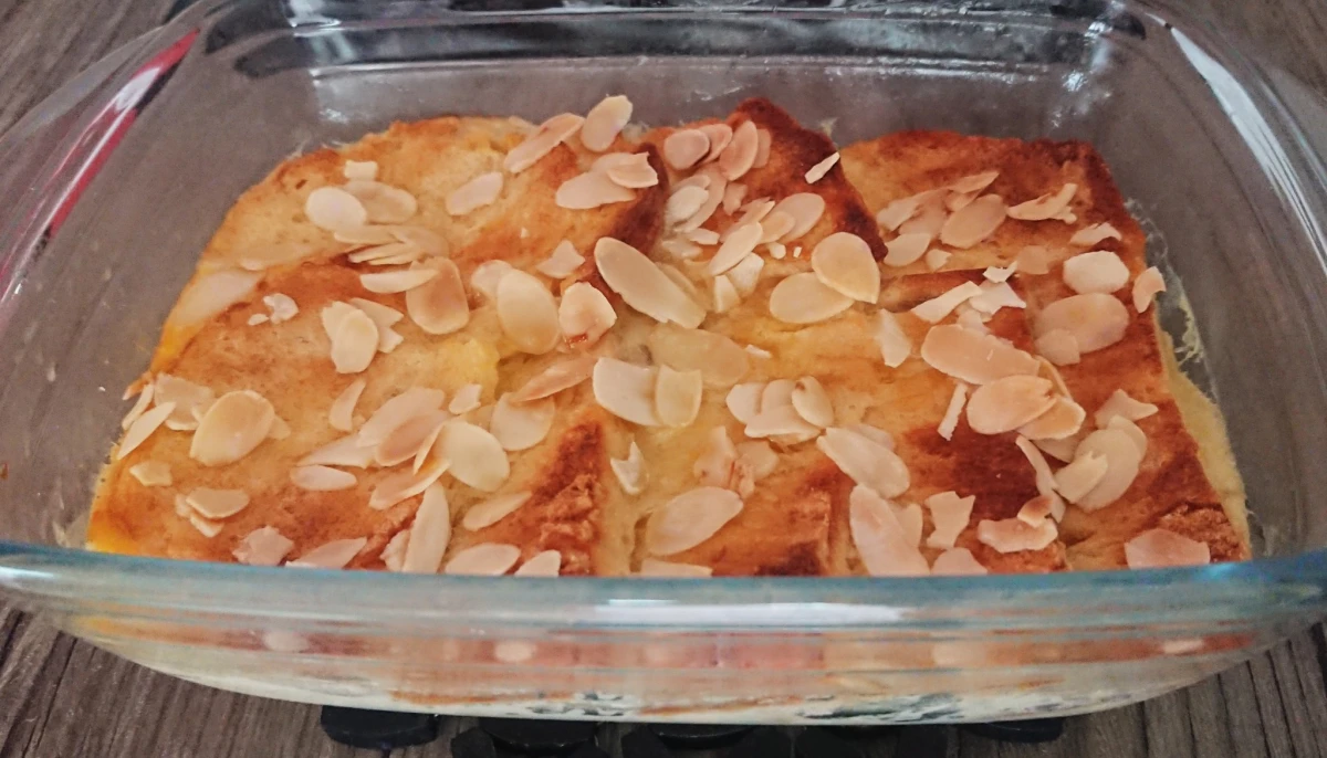 Brioche perdue aux amandes