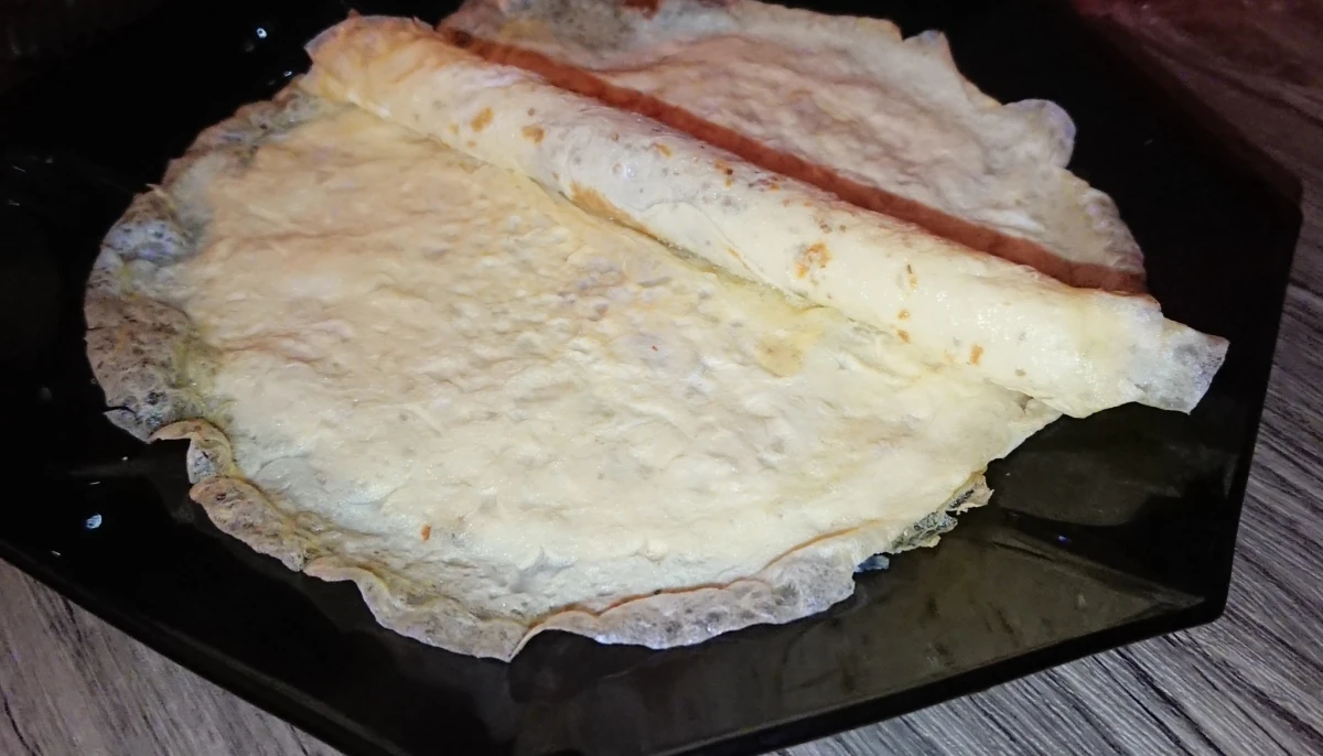 Crêpes légères amandes/vanille