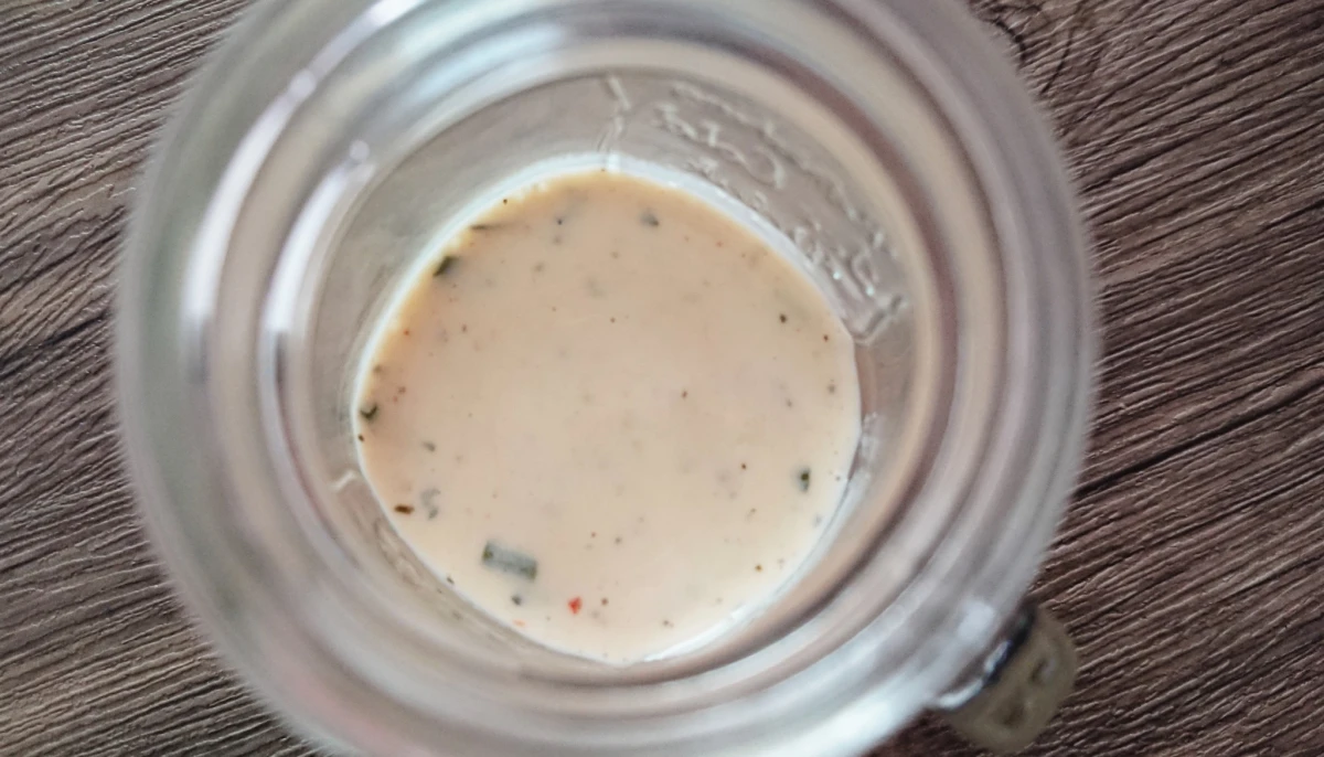 Vinaigrette allégée au fromage blanc