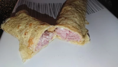 Crêpe d'oeuf allégée