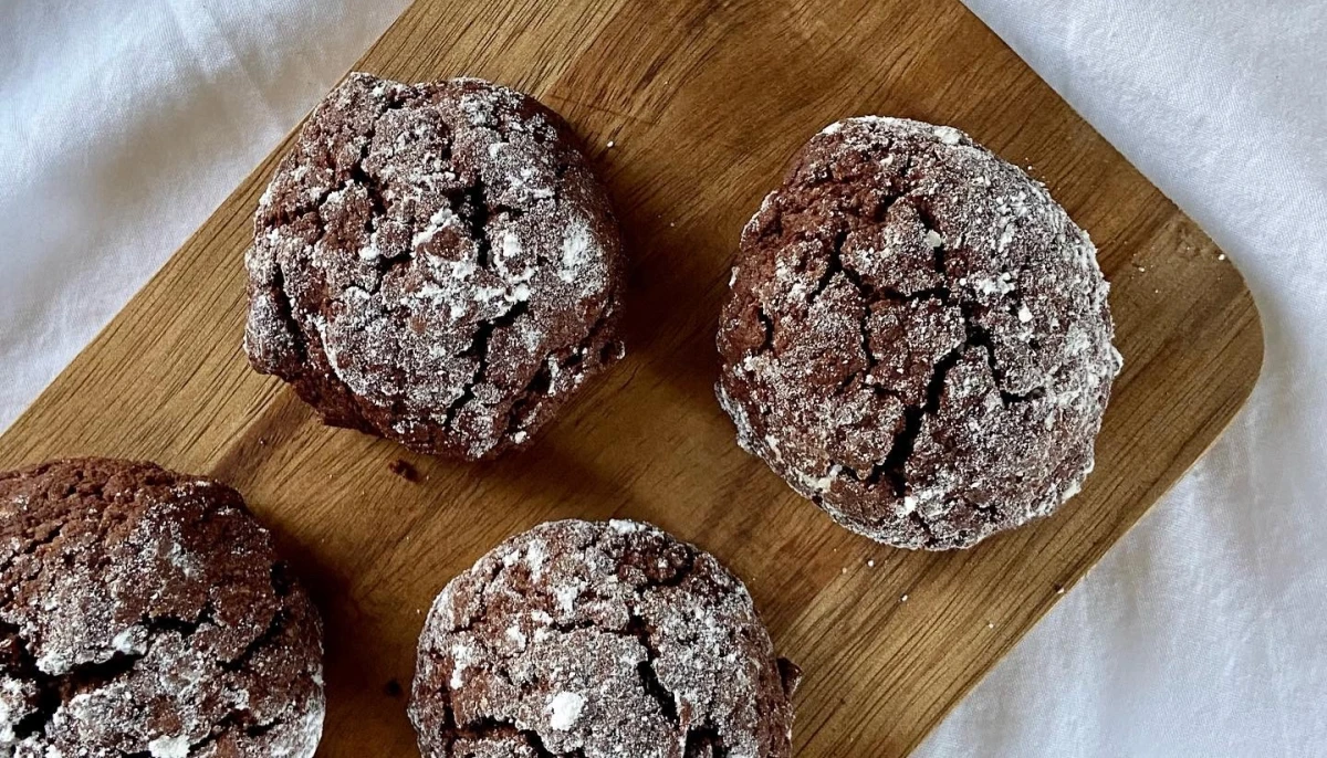 Crinkles au chocolat