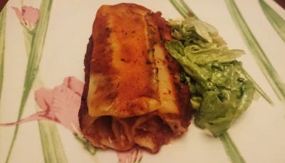 Lasagnes au jambon et edam