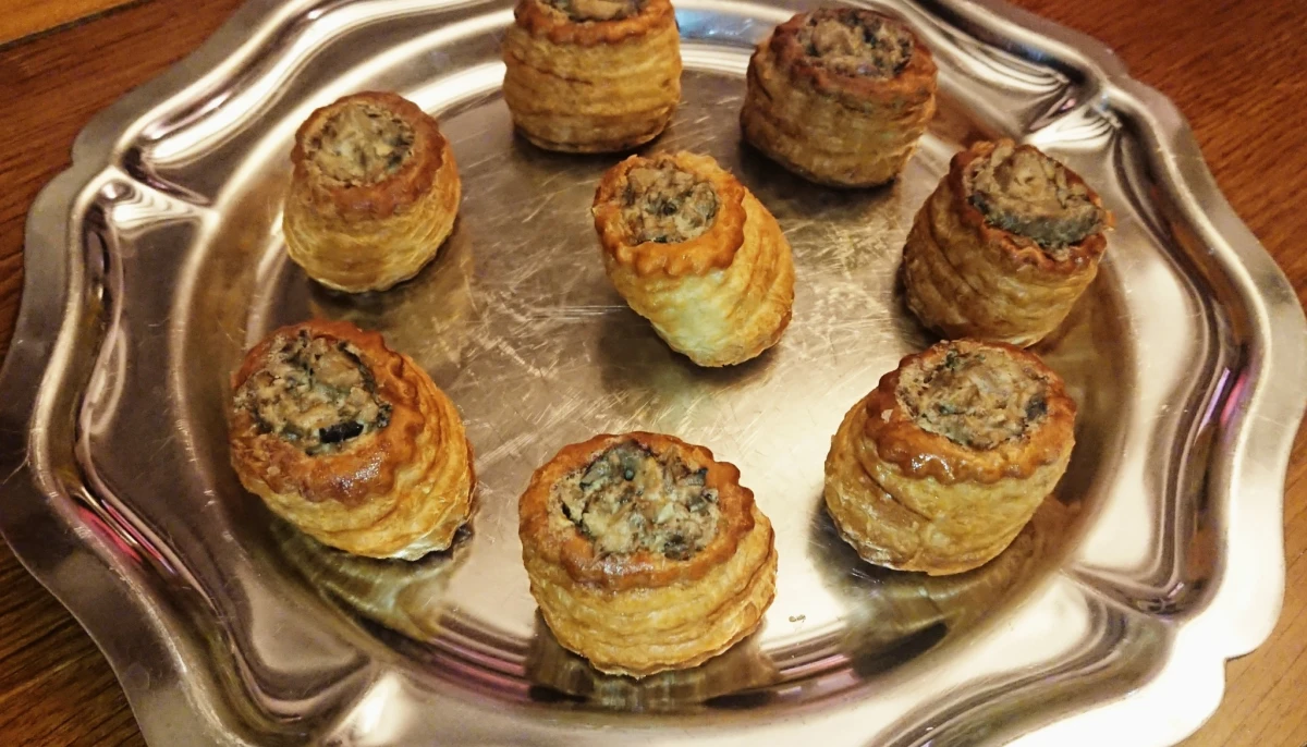 Mini bouchées farcies de Noël