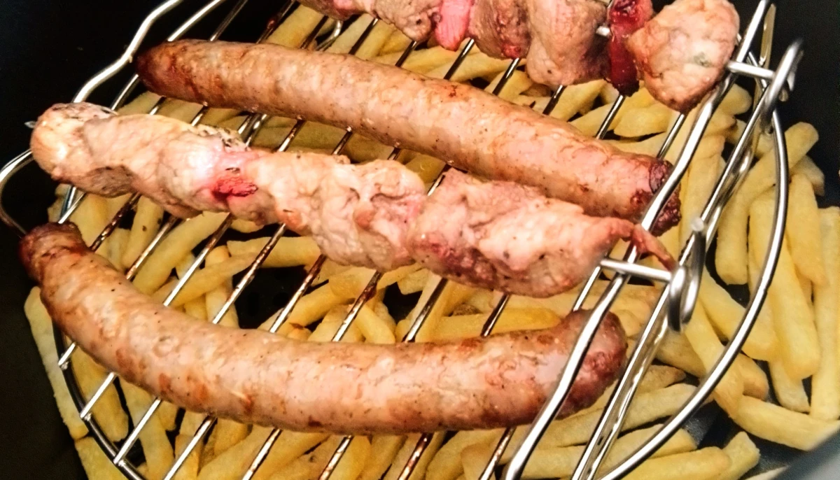 Barbecue à la friteuse à air