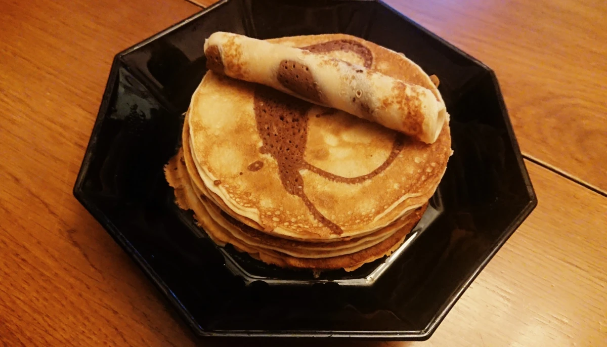 Crêpes choco/vanille