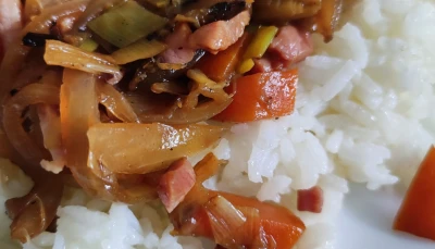 Poêlée de riz gourmand