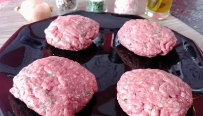 Steaks hachés faits maison
