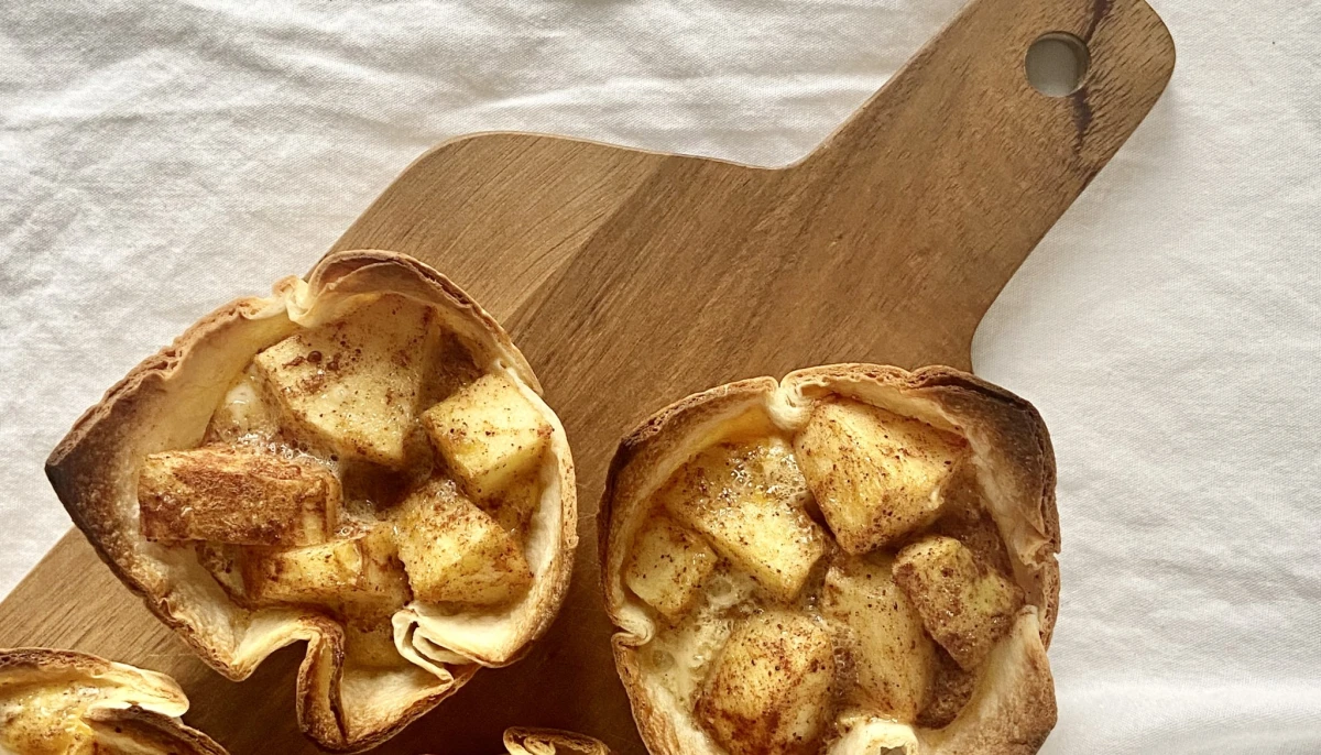 Mini tarte aux pommes