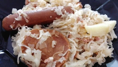 Choucroute végan revisitée