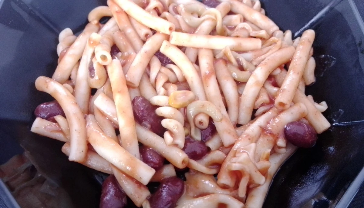 Pâtes façon chili