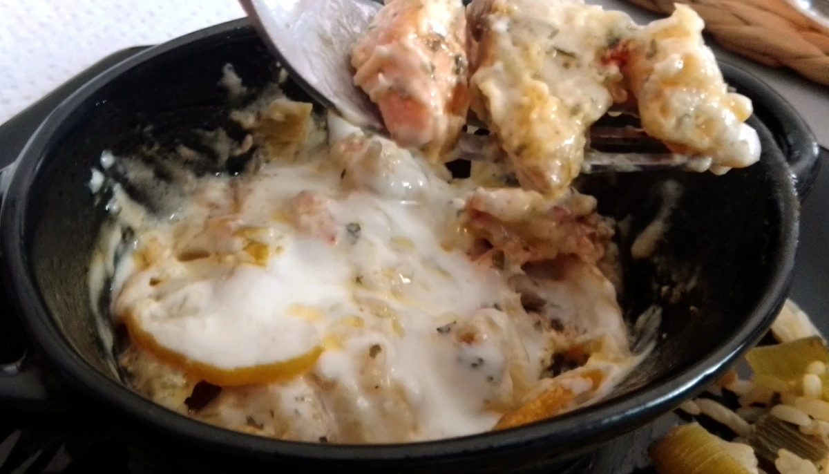 Trio de poissons marinés