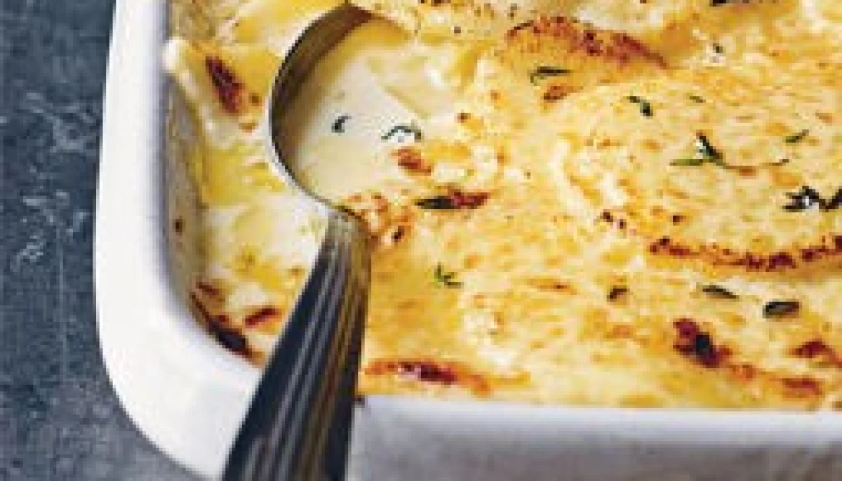 Gratin de pommes de terre à la normande