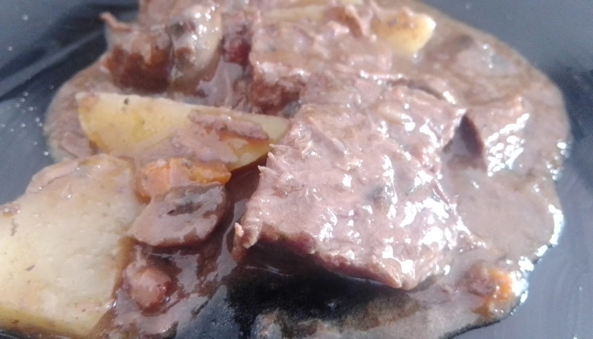 Bourguignon gourmand et ses légumes
