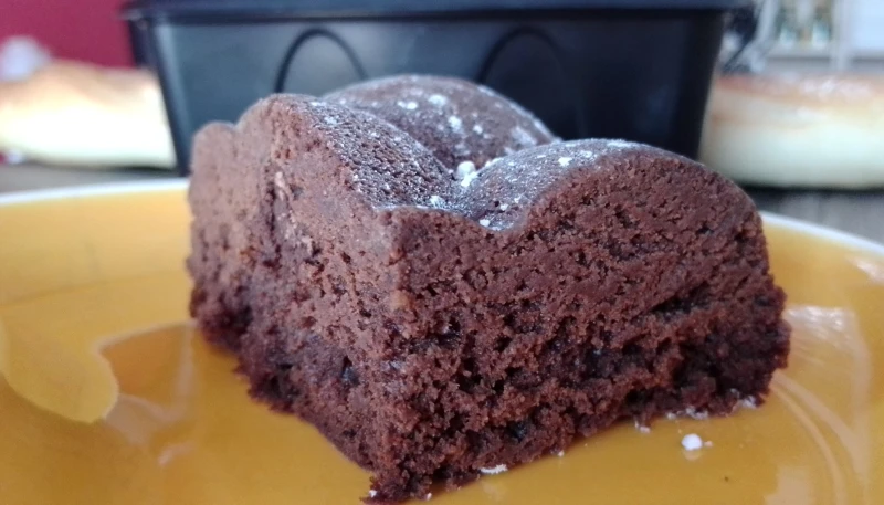 Moelleux à la vanille et chocolat noir