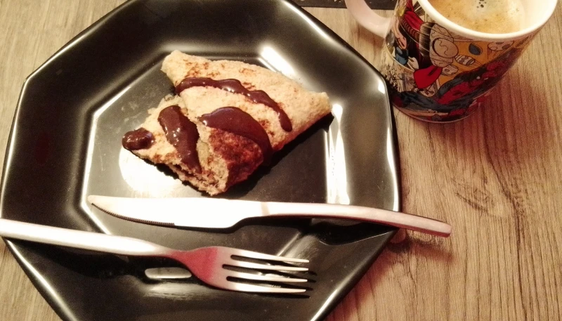 Crêpe zéro complexe au chocolat